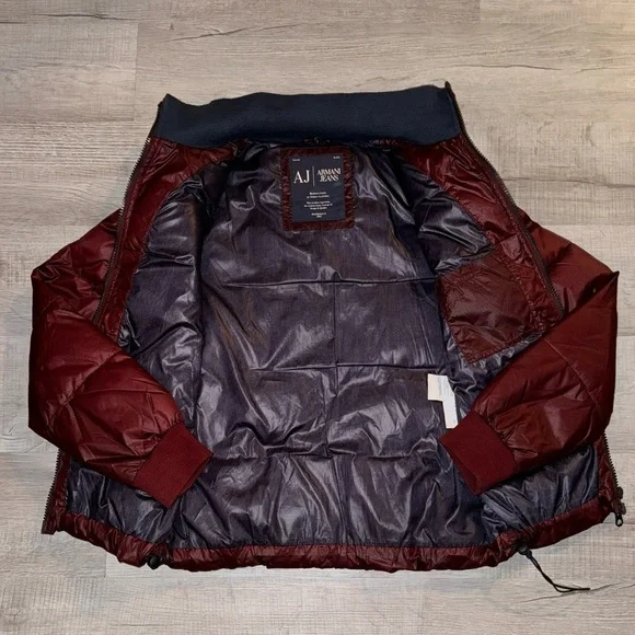 Armani Jeans - Puffer Coat With Hood (NEW WITHOUT TAGS)